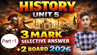 +2 2026 BOARD EXAM #HISTORY 3 MARK ।। UNIT 5 ।। answer discussion#pocc classes #sitakanta Sir 