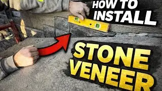 	How to Lay Stone Veneer on a Pitched Roof 