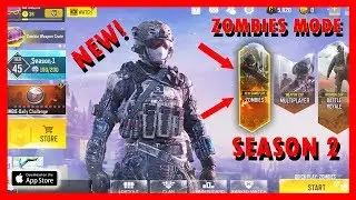 COD MOBILE ZOMBIES! NEW GAMEPLAY SEASON 2 | GLOBAL RELEASE