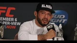 Gilbert Melendez: I Wanted to Pressure Him (UFC 181 Post Press)