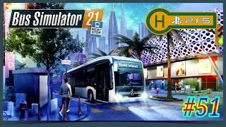 Bus Simulator 21 Next Stop Ps5: 🚍51 - 25 Fahrgäste zu Glenrose Avenue befördern - 4K Gameplay German