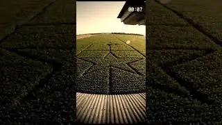 【震撼实拍】麦田圈形成全过程曝光，白天黑夜全程监控画面公开！