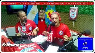 Transmisión en vivo de Locos X Argentinos radio