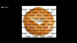 the bagel #funny #bagel song #meme #howlongcanyoulast