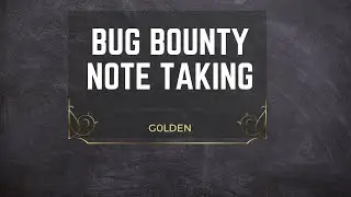 How I organize information and take notes | Bug Bounty
