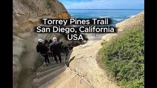 Torrey Pines 4K Hike | Scenic Coastal Trail Morning Walk in San Diego