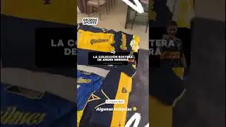 La TREMENDA COLECCI&Oacute;N de CAMISETAS de BOCA de ANDER HERRERA