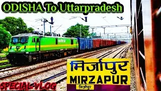 ODISHA to Uttarpradesh 24 HOUR Journey In Train | Puri Anand Vihar Nandankanan Express | Train Vlog