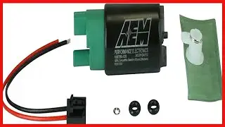 AEM 340lph E85-Compatible High Flow Fuel Pump: Reliable Power for Ethanol and Gasoline Engines