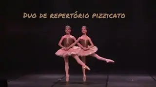 Duo de repertório Pizzicato/Ana Maria Barroso 11 anos  e Sofia 12