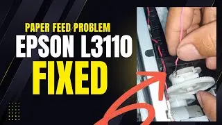 EPSON L3110 NOT FEEDING BOND PAPER | AYAW KUMAIN NG PAPEL KAPAG IKAW AY MAG PRINT