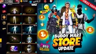 OB52 Buddy Mart Store Update 🤯 Next Buddy Mart Update Free Fire | Buddy Mart Store Update 2026