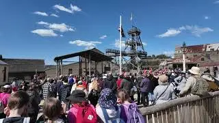 Lets go back to 1854 Ballarat sovereign hill Red coat march and musket-firing demonstrations