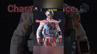 Merc 1 - Climber Character Voice Cod Mobile #shorts #codmobile #codm #callofdutymobile