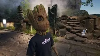Stylized Character in Cinematic Environment #3DArt#3DArtist#3DCharacter#CharacterArt