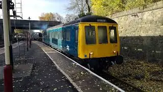 L101 (W55001) Bubble Car arrives at ELR Bury Bolton Street 09.11.2025