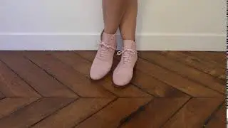 Swivells - Swing Dancing Shoes - Mama Gummy - Candy Pink Nubuck Boots