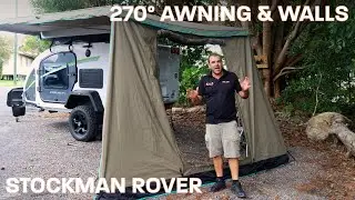 Transform Your Campsite: The Stockman Rover Awning & Walls Setup with SEQ Campers