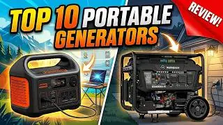 Best Portable Generator 2025 | Top 10 Best Portable Generators for Reliable Power Anywhere