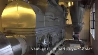 Ventilex Fluidbed Dryer and Cooler for Extruded Products