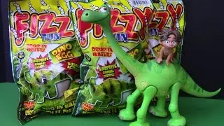 The Good Dinosaur *Fizzy* Surprise Eggs BestToySurprises