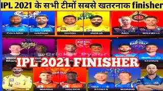 IPL 2021 || All Teams Dangerous Finishers For IPL 2021 || IPL 2021 Finishers || Maxwell,Dhoni,Samad