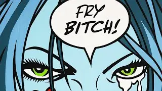 Virgin Comic Pop Art Painting