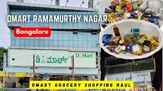 D Mart Grocery Shopping Haul Tamil | D Mart Ramamurthy Nagar Bangalore | Monthly Grocery Shopping