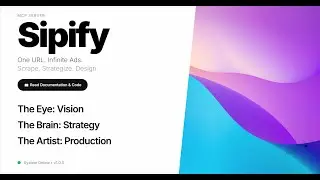Sipify(MCP)- AI Creative Ads Agent | One URL. Infinite Ads.