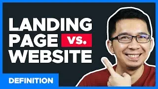 Landing Page vs. Website - Definition | Mini Course | Part 1 of 5