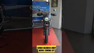 2023 H'Ness CB350 Comfort Custom Kit Honda highness obd2 E20 model touring kit walkaround #shorts