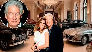The Lifestyle of Richard Gere 2025 ★ House Tour, Wife, 3 Children, Cars, Net Worth, and more...