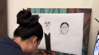 Portrait in Charcoal 2025 | Best Gift For Retirement Party | Painting | Sculpture