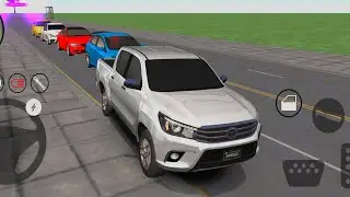 Toyota 2023 Hilux Pickup Driving Open World - Android Gameplay