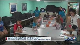 Science enrichment sessions at the Buena Vista Museum