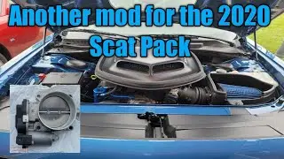 Installing a Modern Muscle Extreme 87mm Throttle Body on the '20 Scat Pack