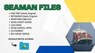 CES Reviewer / SETS 6000 Reviewer / Deck Cadet / Engine Cadet / Seaman