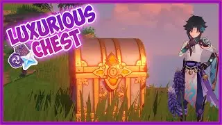 How To Open Luxurious Chest Near Violet Court - Genshin Impact