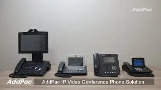 AddPac SIP Video Conference Phone Solution(고성능 SIP 비디오 컨퍼런스 전화기 솔루션)