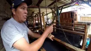 Artesanos del telar de pedal