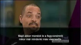 Ice-T (rapper) v&eacute;lem&eacute;nye az alkotm&aacute;nyos fegyvertart&aacute;sr&oacute;l