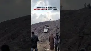 Tata Harrier E V who??#mahindra #mahindrapickuplover
