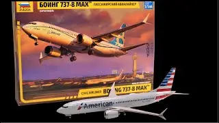 American Airlines 737max | Full Model Build