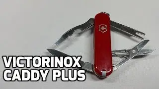 Victorinox Caddy Plus Swiss Army Knife Unboxing and Review