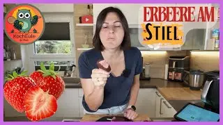 Dieses Erdbeer-Eis am Stiel musst du probieren! 🍓 Ohne Zucker & trotzdem süß