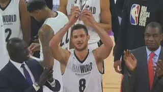 NBA Africa Game 2018! Danilo Gallinari Wins MVP! Team Africa vs Team World 2018