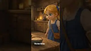Goldilocks Rhyme 🐻👧 | Fun Kids Story Song | Shorts