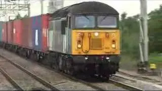 Fast Fastline! 56302 at Cheddington, 12/09/2007