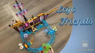 Lego Friends - Vergn&uuml;gungspark 41375 - Geisterbahn - Zeitraffer (time lapse)