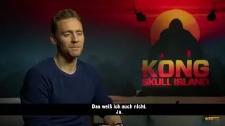 Tom Hiddleston on his backup plan, money & dangerous places - Kong: Skull Island Interview